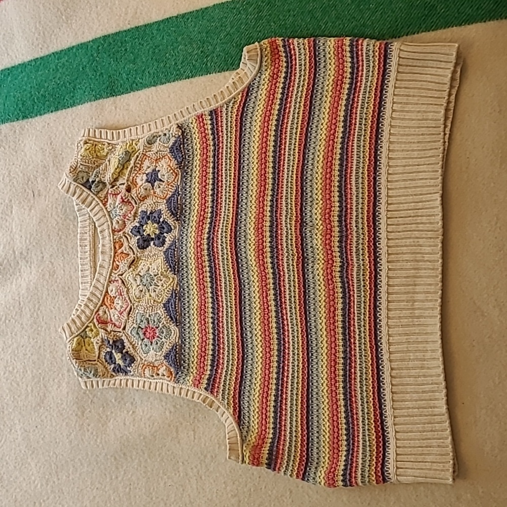 American Eagle Outfitters crochet tank -  XL